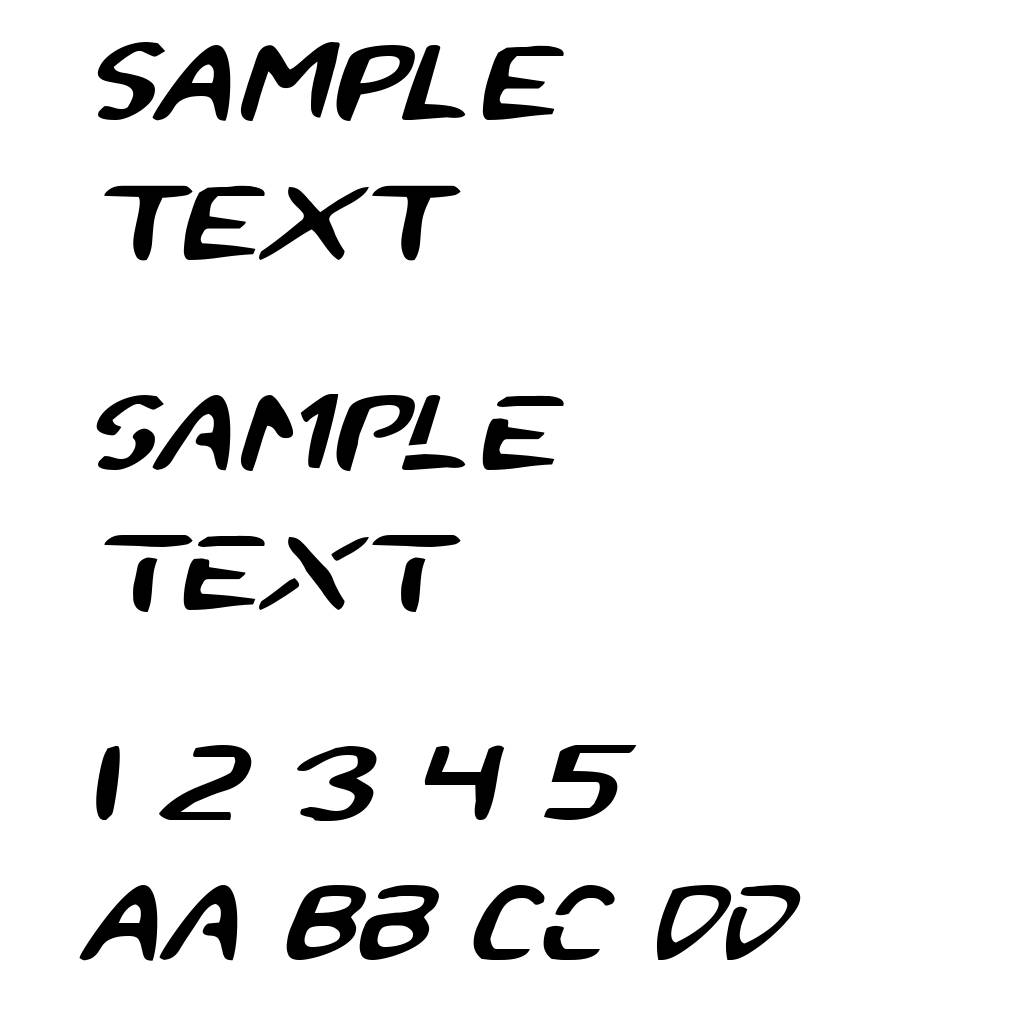 2Toon Expanded Italic