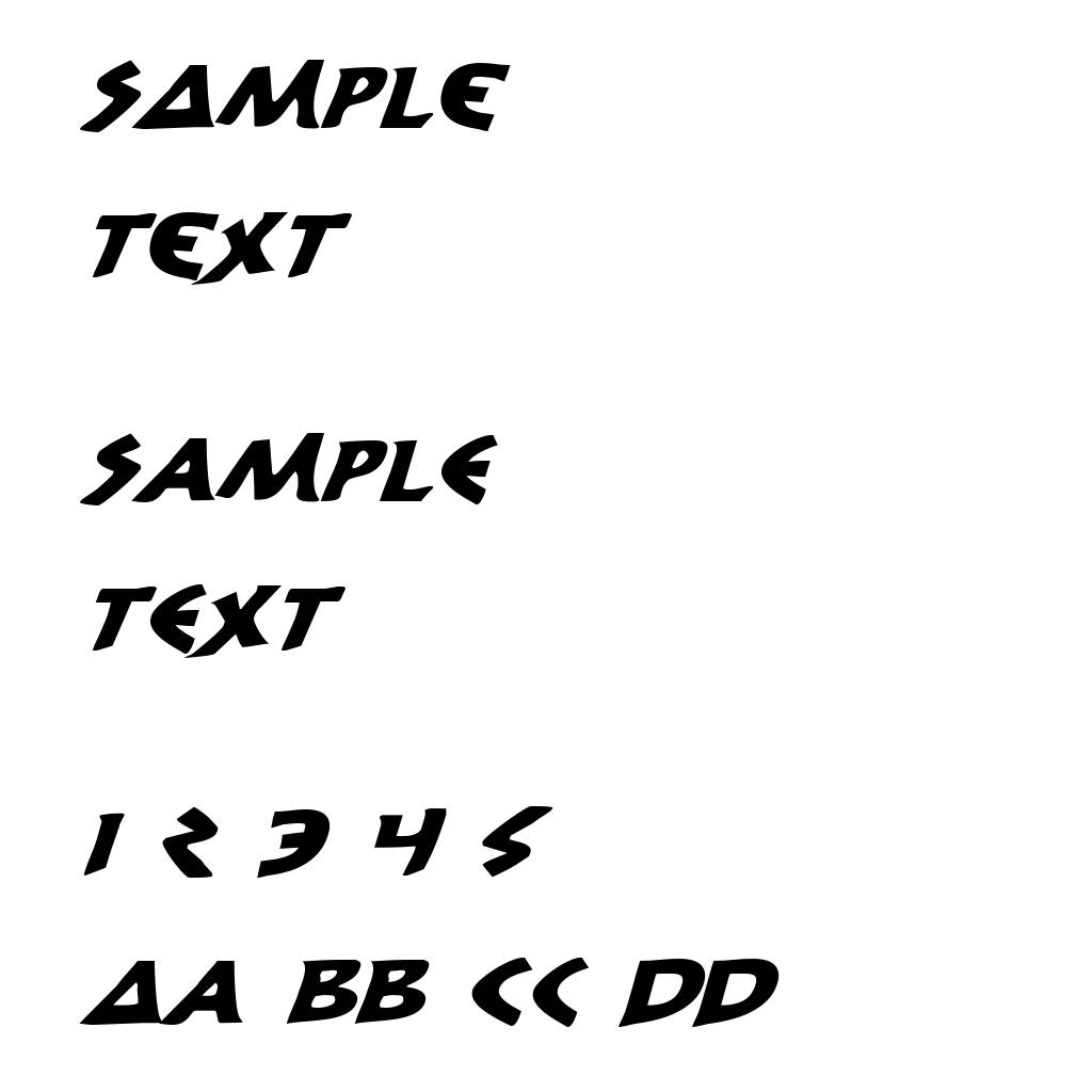 300 Trojans Expanded Italic