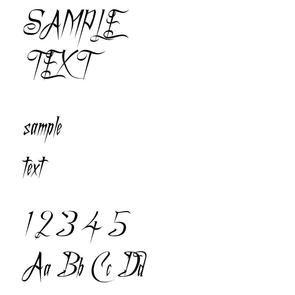 A Charming Font Italic
