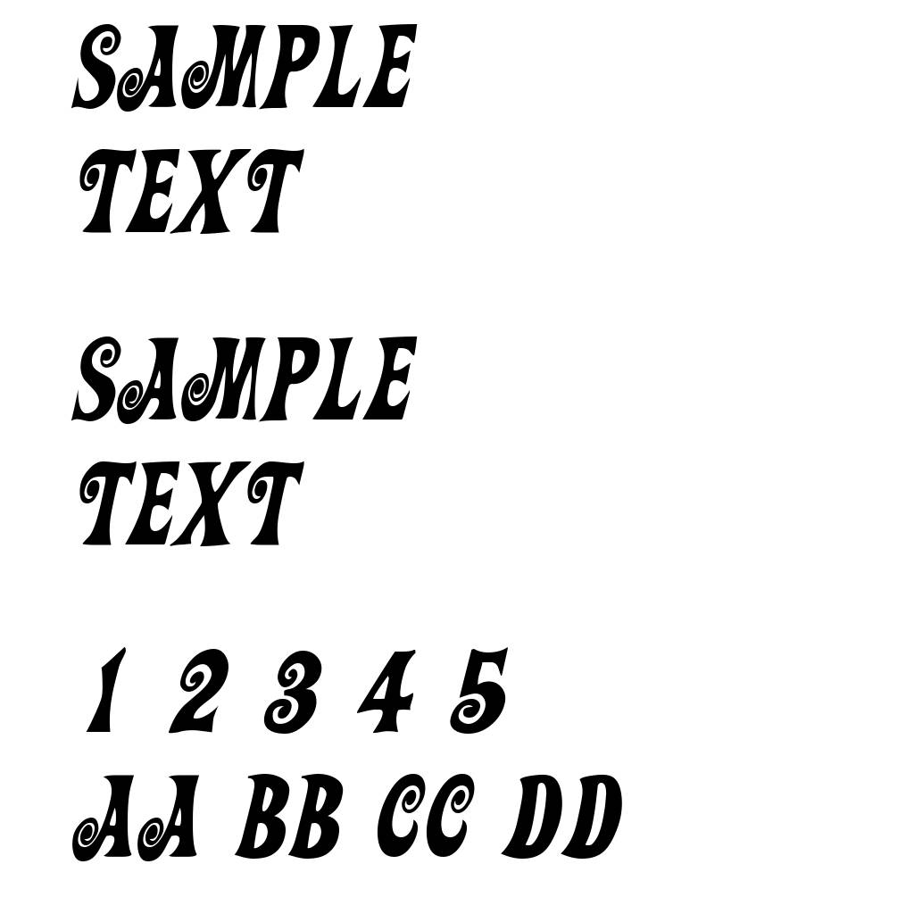 Action Is, Diagonal JL Italic