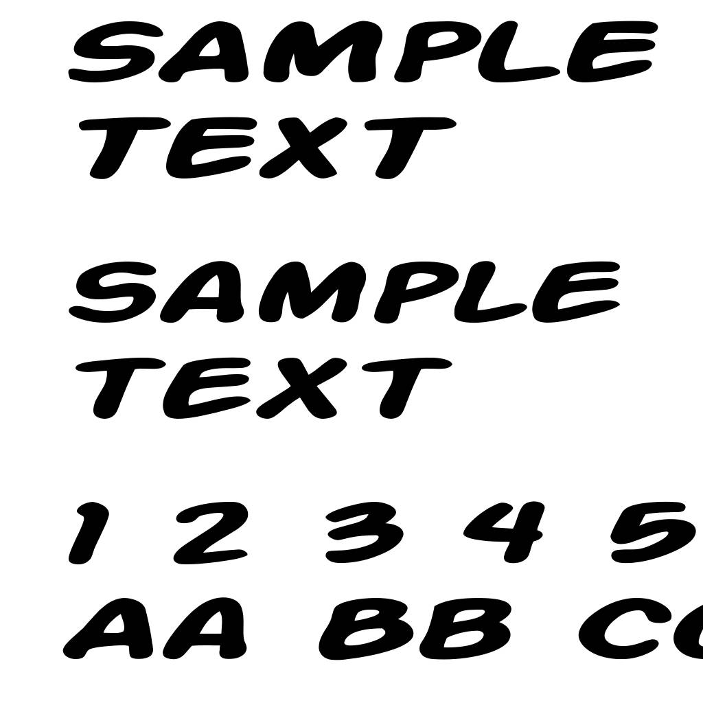 Action Man Extended Bold Italic