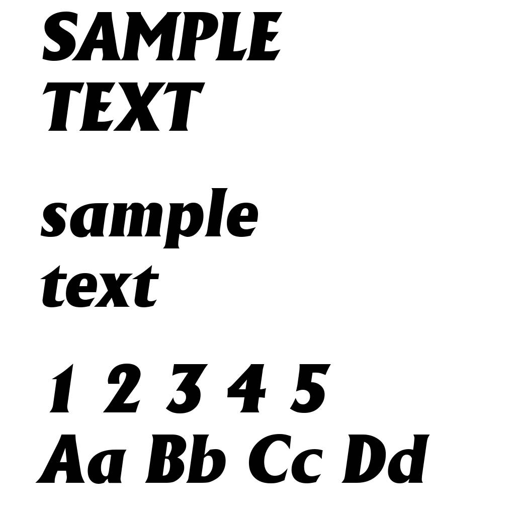AdelonSerial-Heavy-Italic