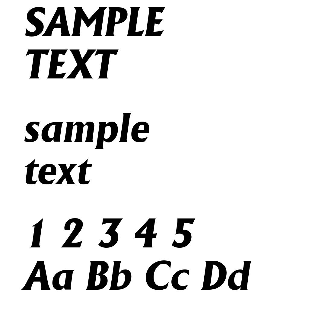 AdelonSerial-Xbold-Italic