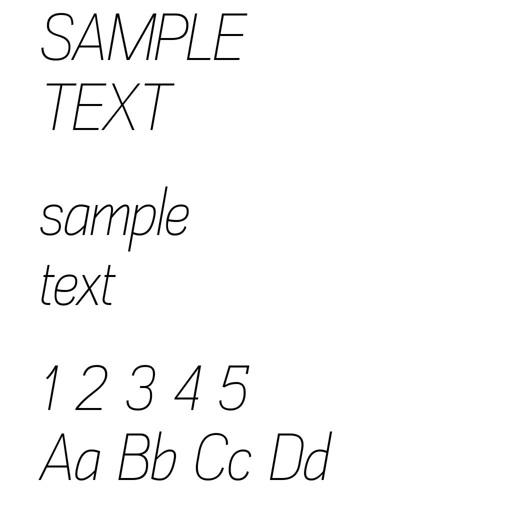 Akazan Lt Italic