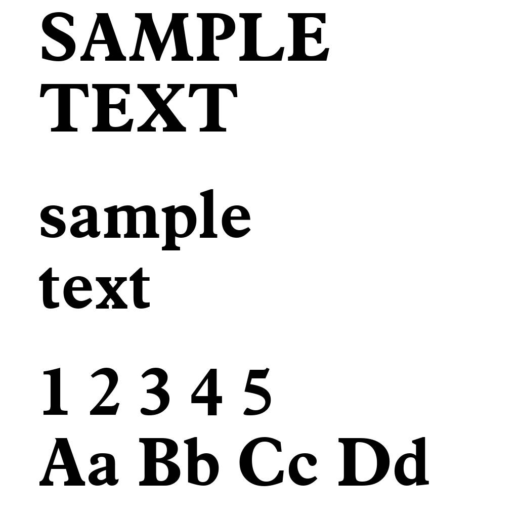 Aldine 721 Bold BT