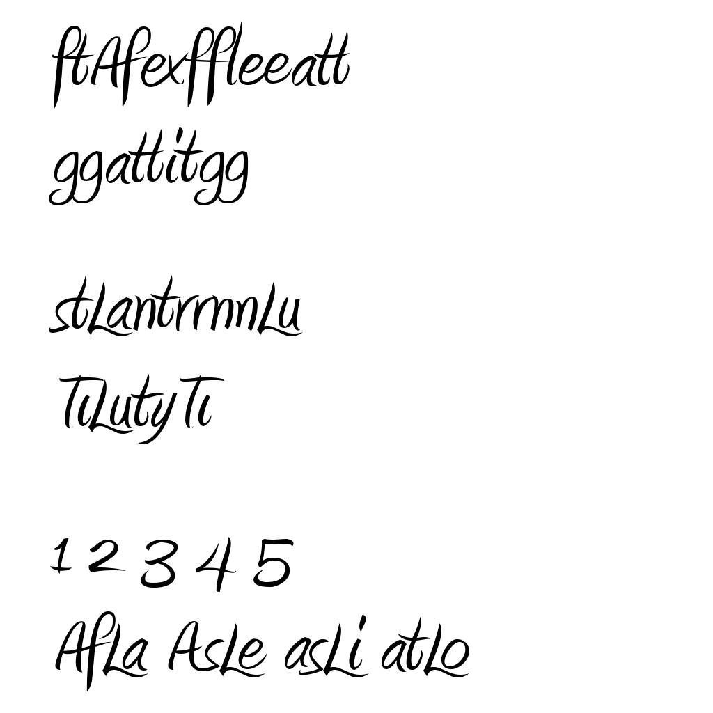 Amienne Ligatures