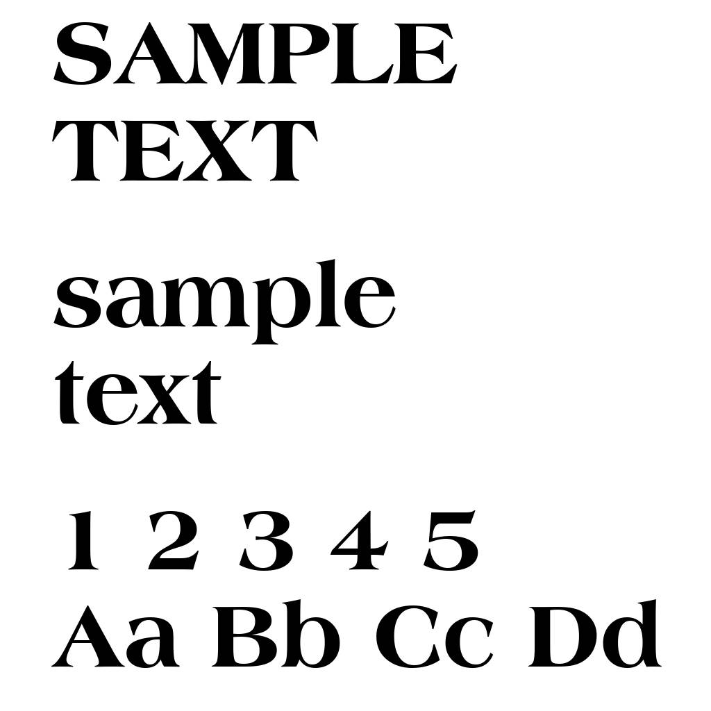 Americana Extra Bold BT