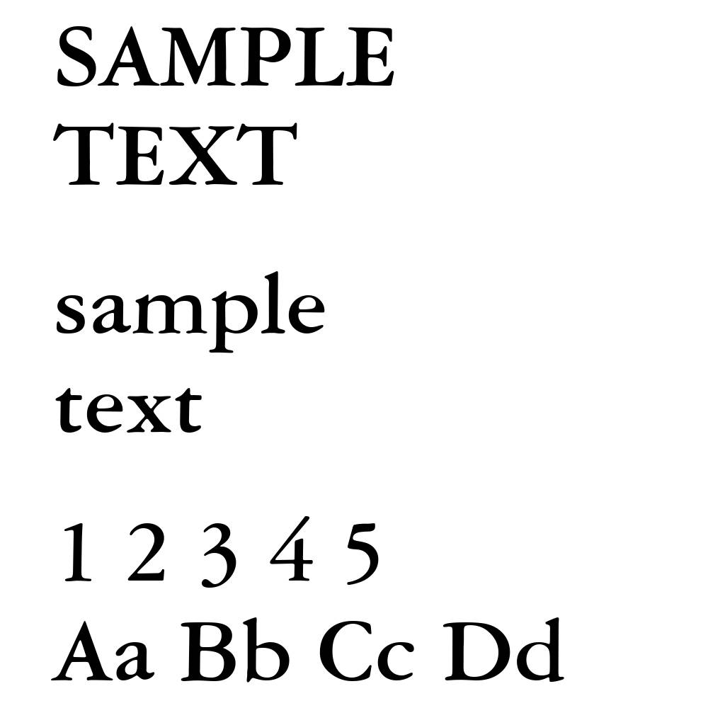 American Garamond Bold BT