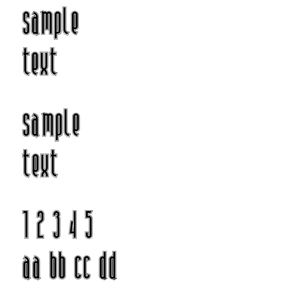 Andiron Outline NF