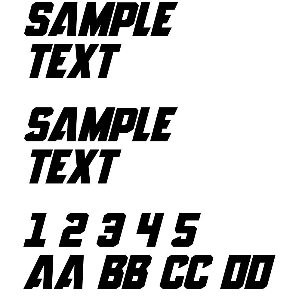 Anitlles Expanded Italic