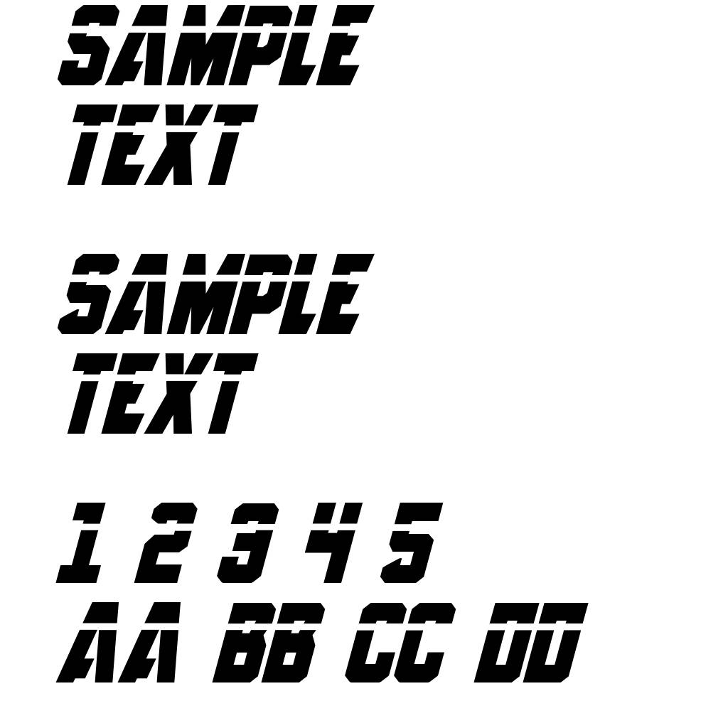 Anitlles Laser Italic