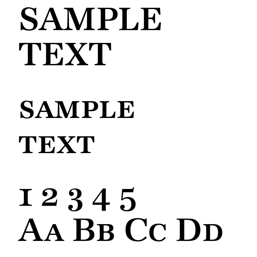 Antiqua-Caps-Bold