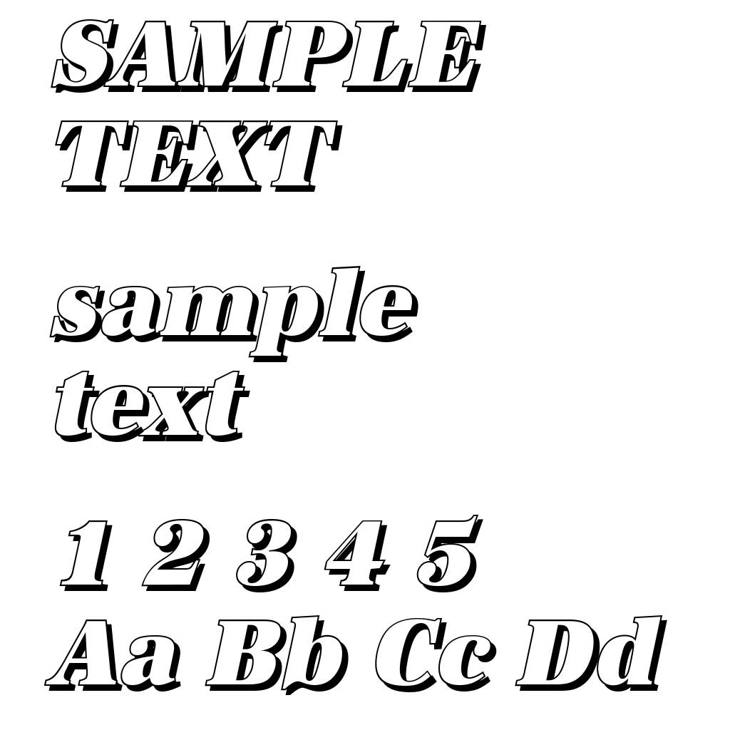 AntiquaSh-Cd-Heavy-Italic