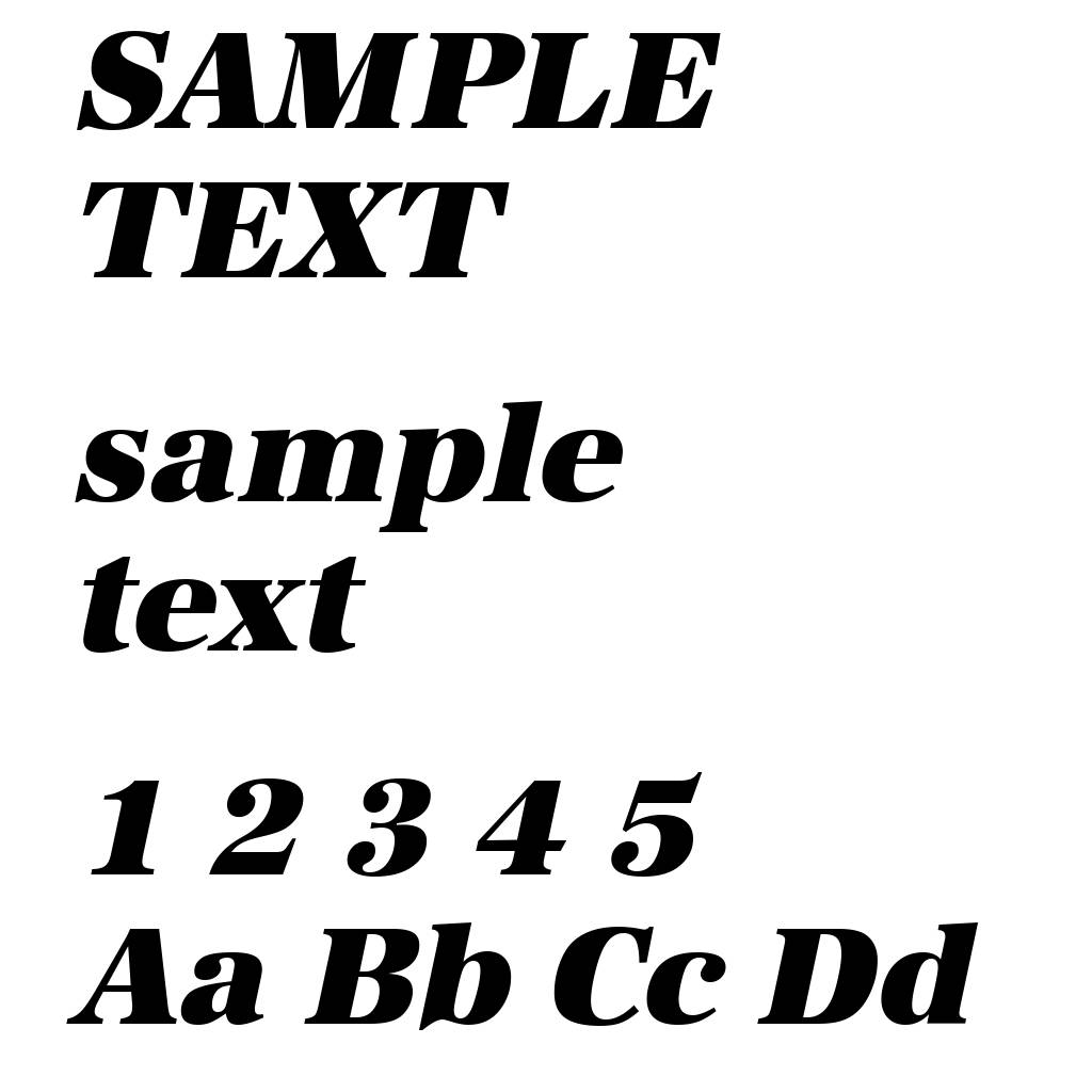AntiquaStd-Heavy-Italic