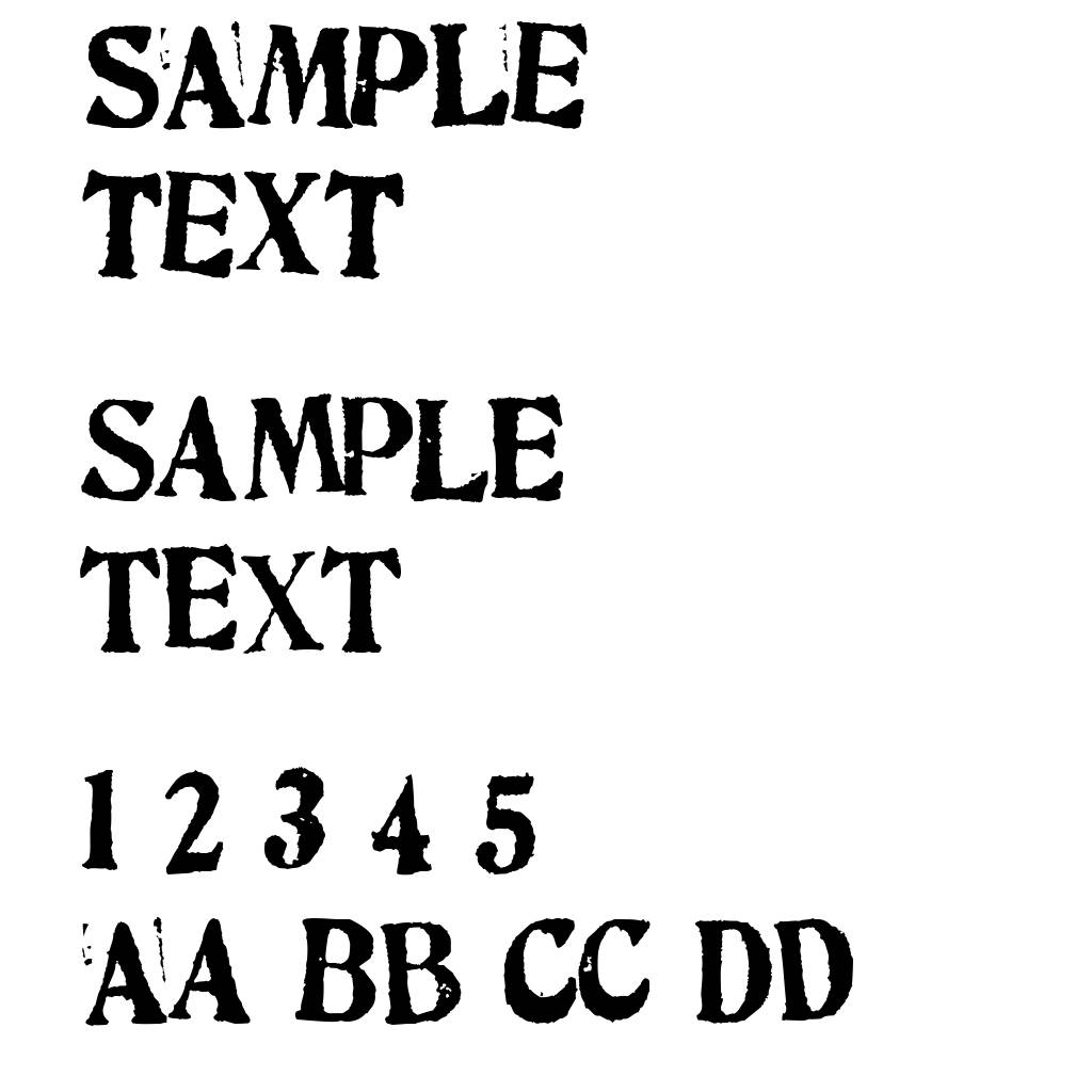 Artistamp Wet Jumbled