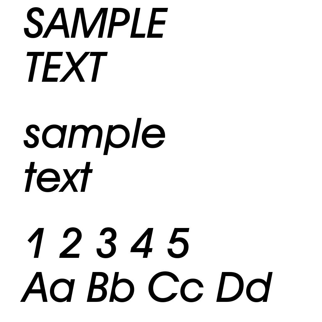 Avant Garde Medium Oblique BT