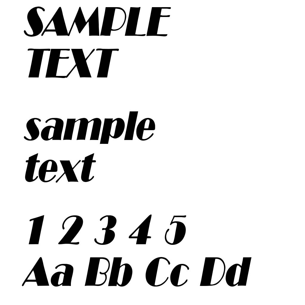 B821-Deco-Italic
