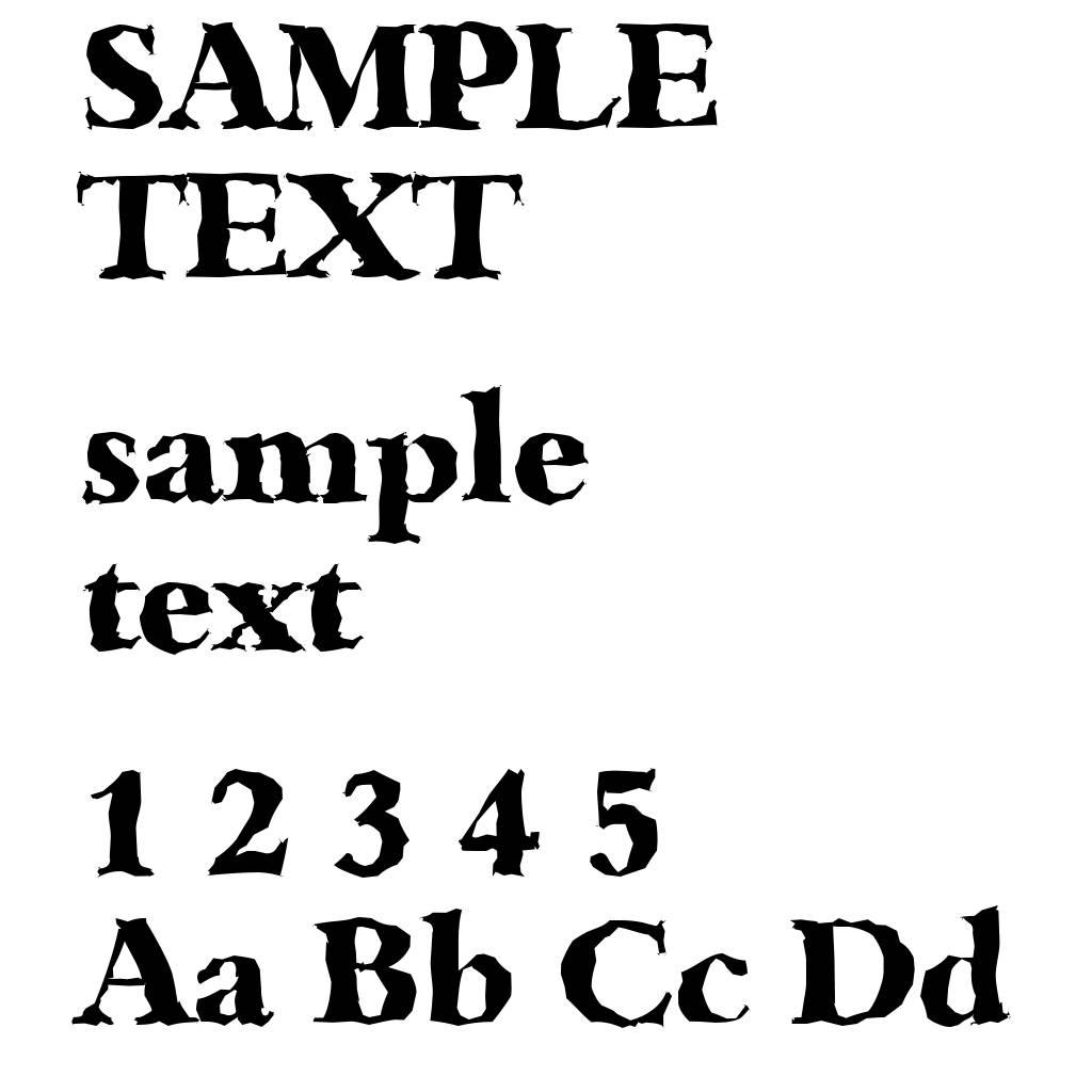 BambergRandom-Xbold-Regular