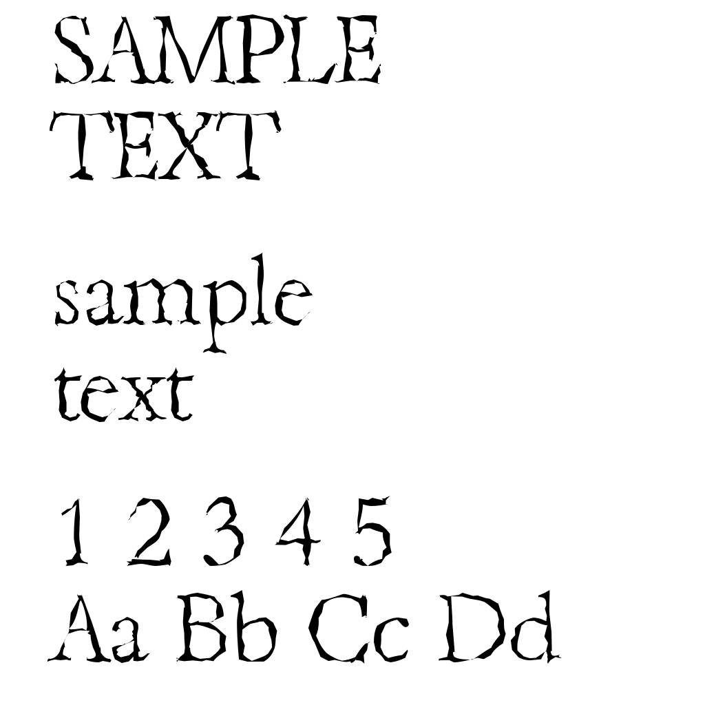 BambergRandom-Xlight-Regular