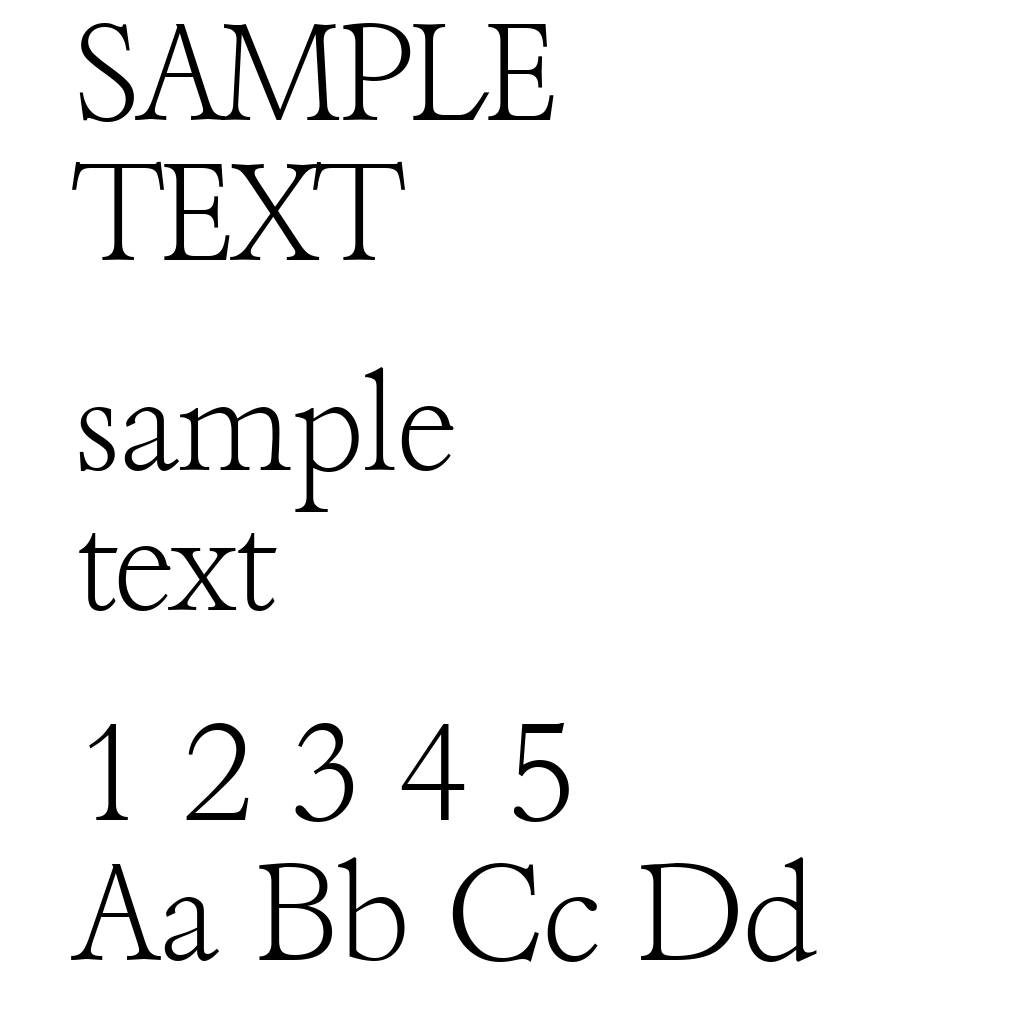 BambergSerial-Xlight-Regular