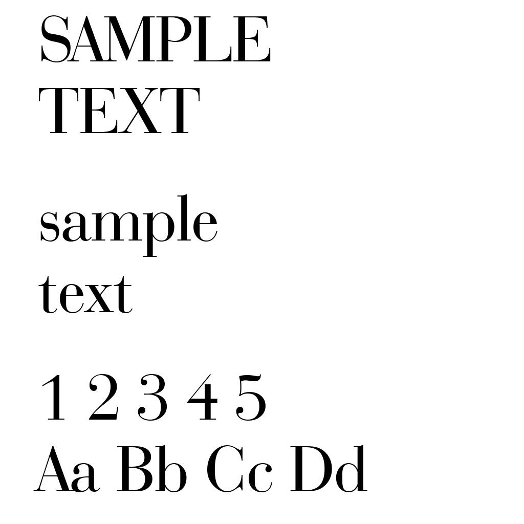 Bauer Bodoni BT