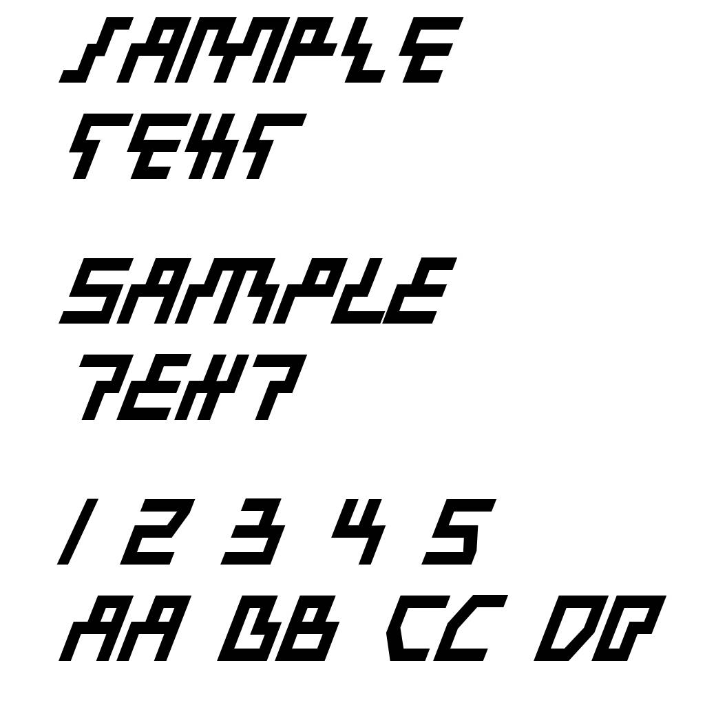 Beam Rider Bold Italic