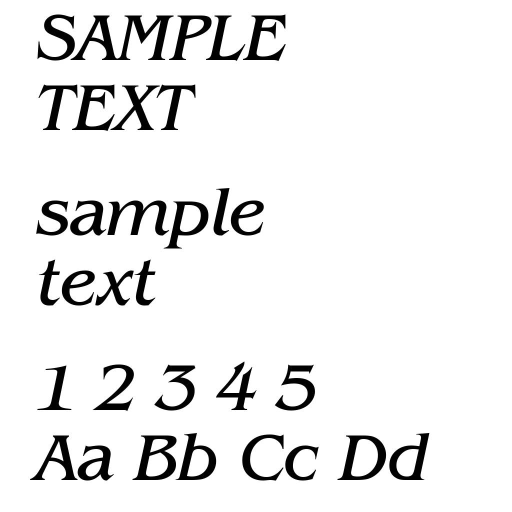 Benguiat Book Italic BT