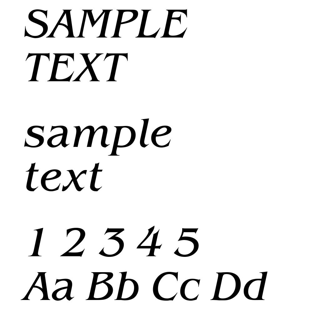 Benjamin-Italic