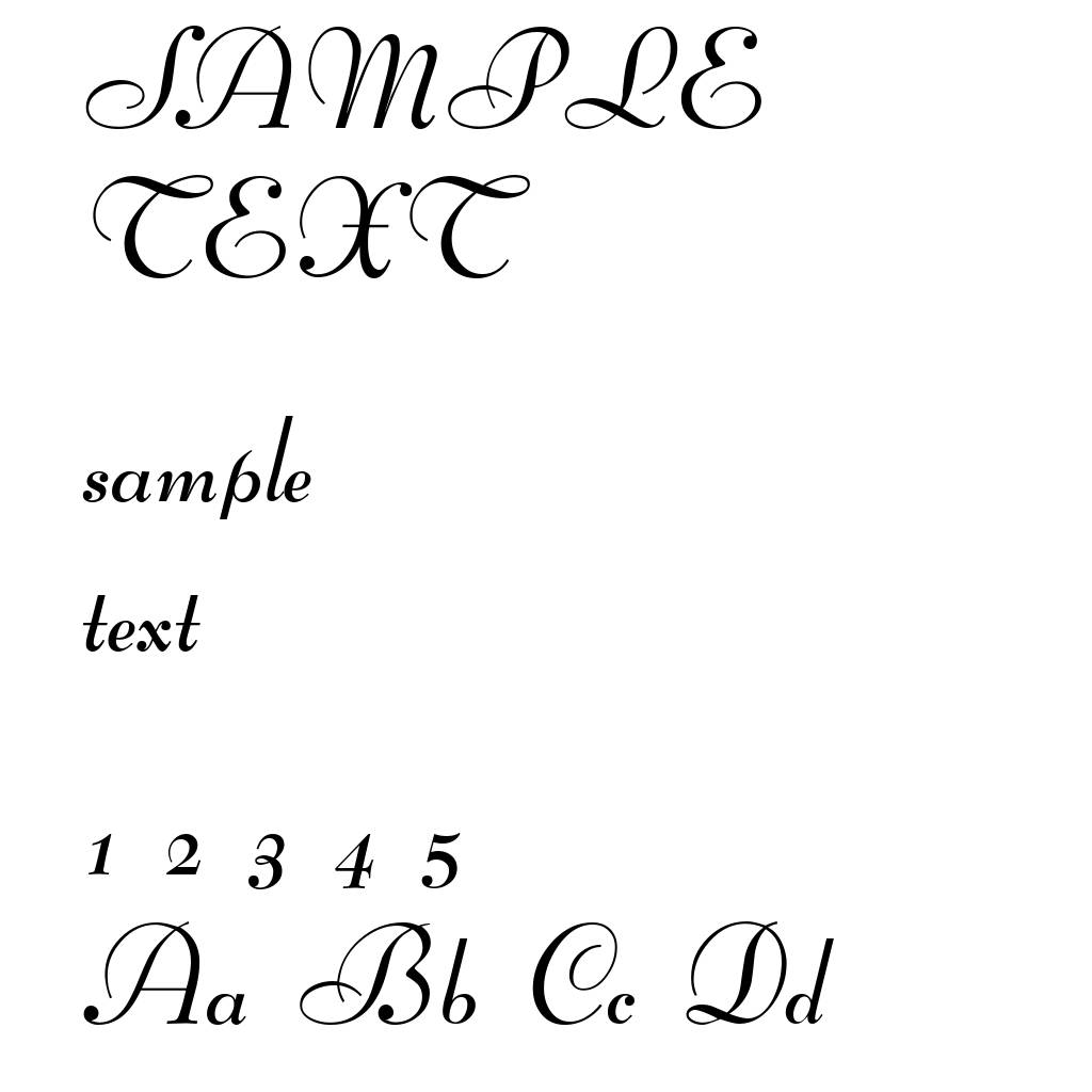 BernhardScript-Bold