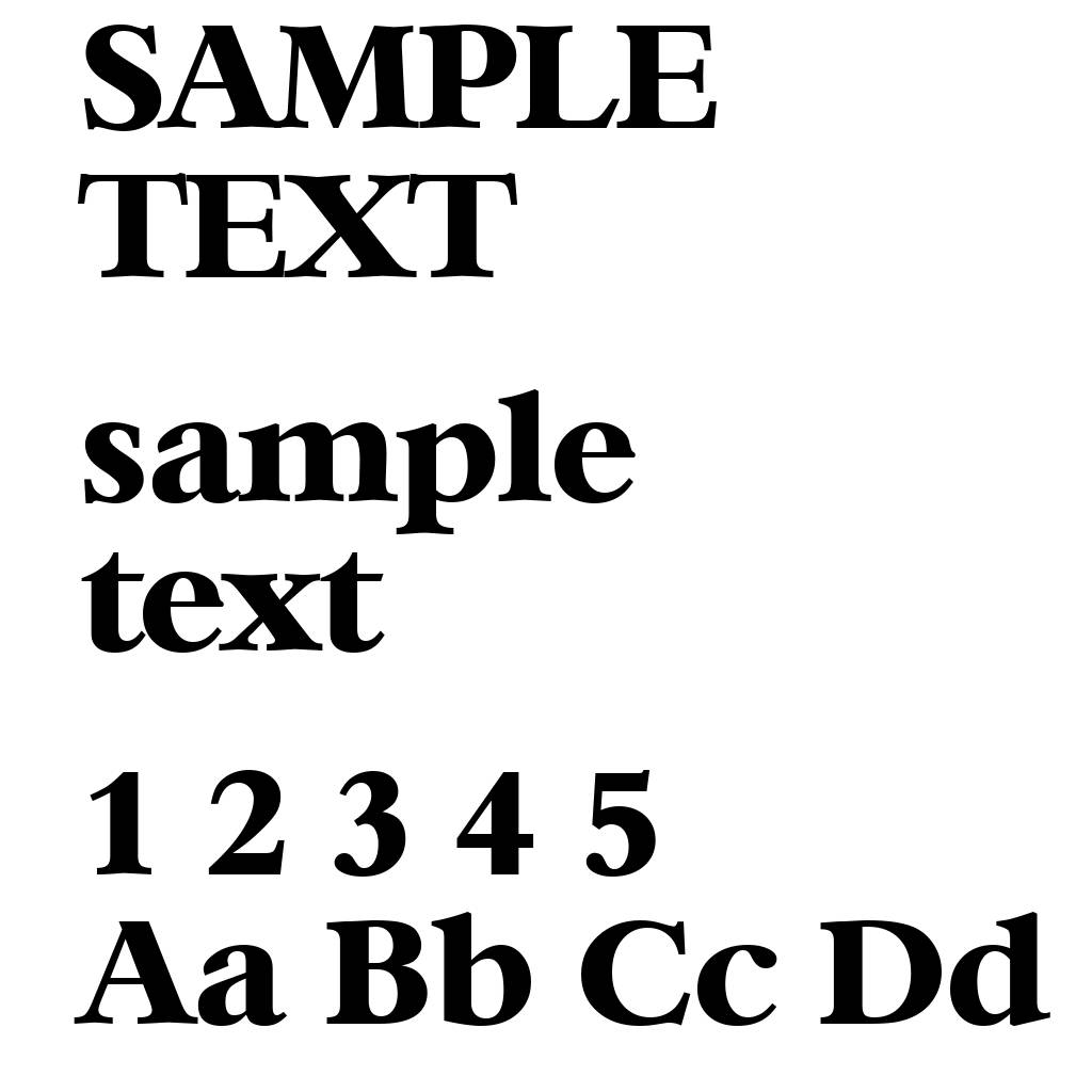 BernsteinSerial-Xbold-Regular