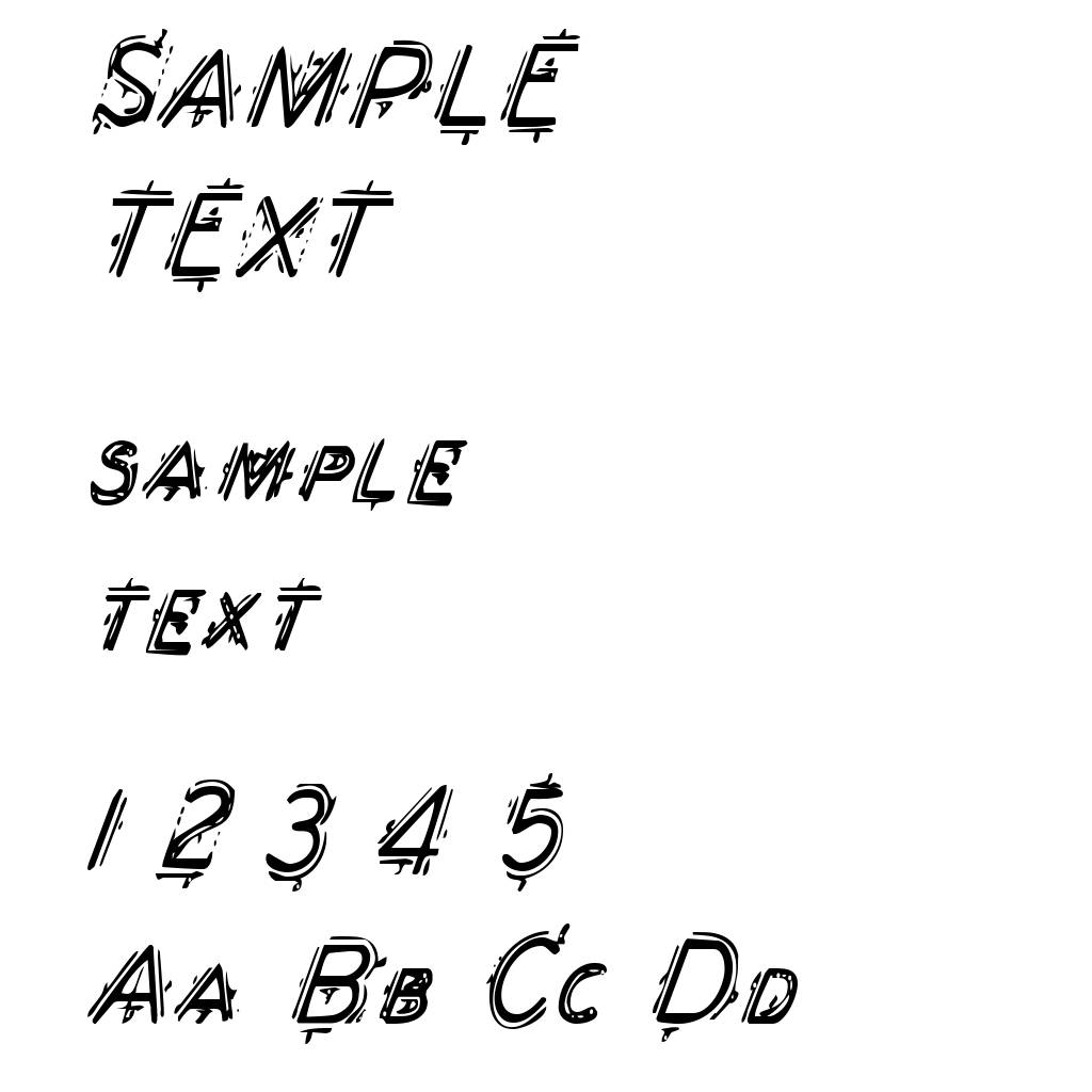 Berserker Condensed Italic