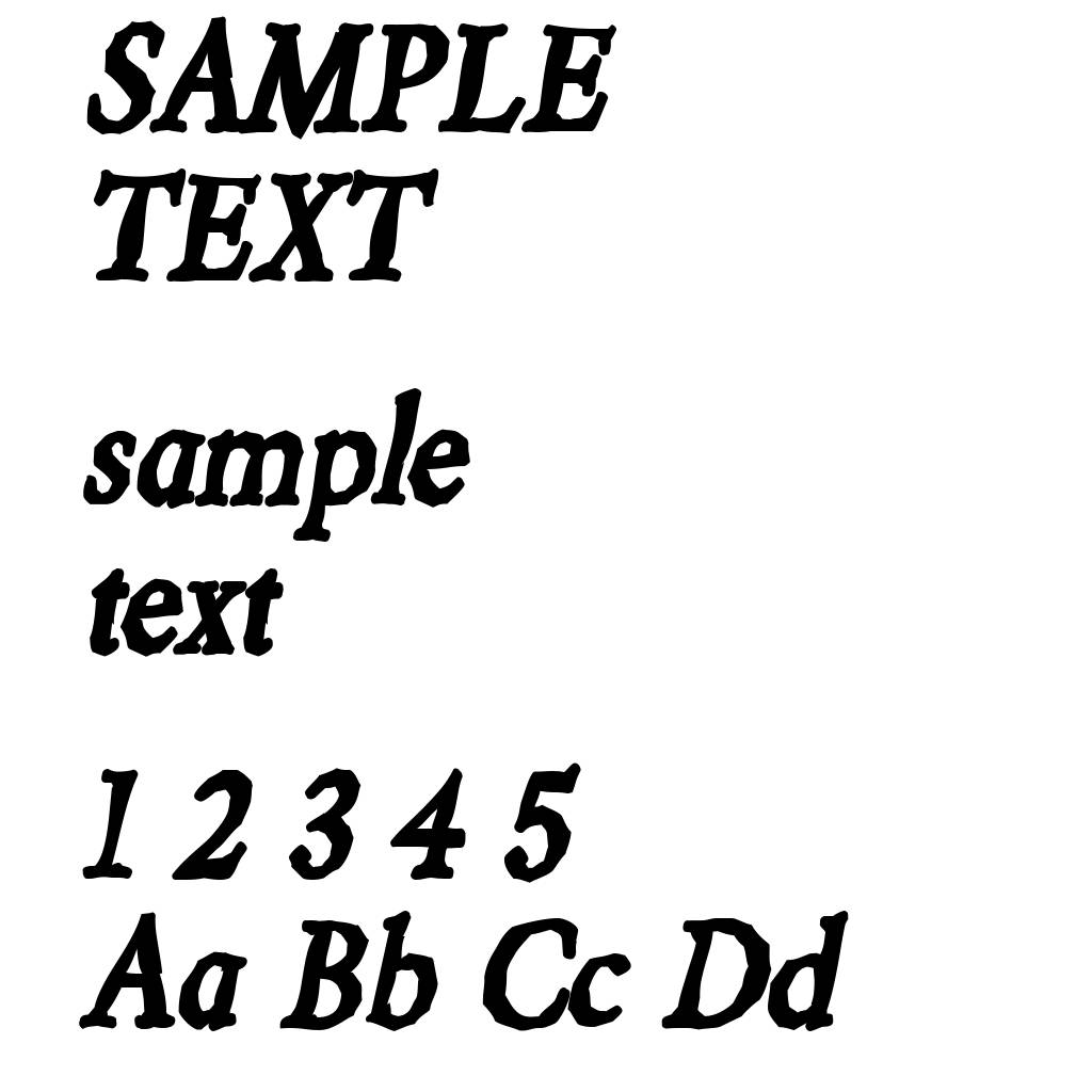 Berylium Ink Italic