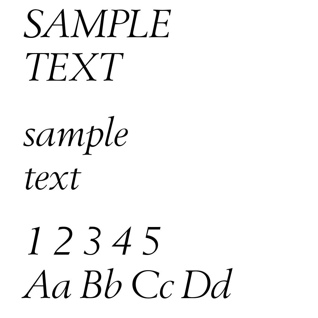 Bestseller-Italic