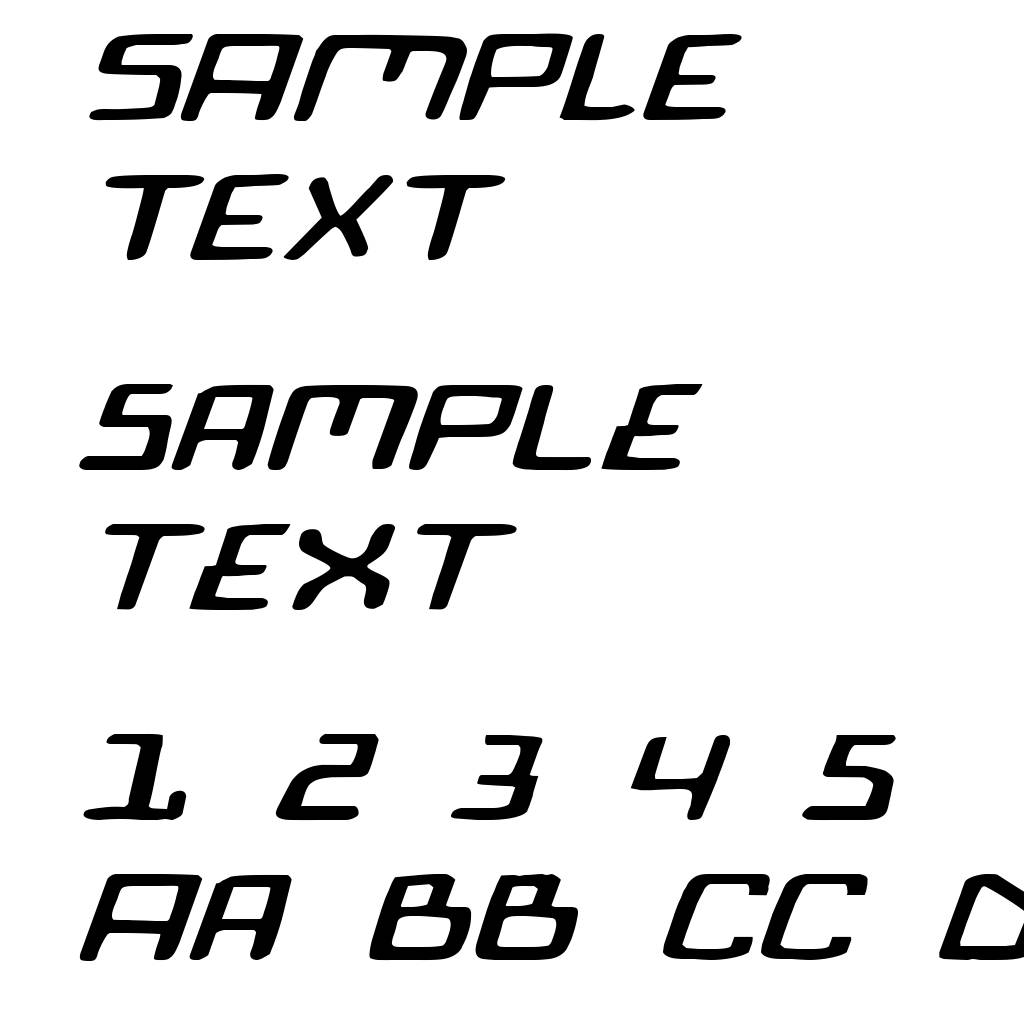 Bionic Comic Expanded Italic
