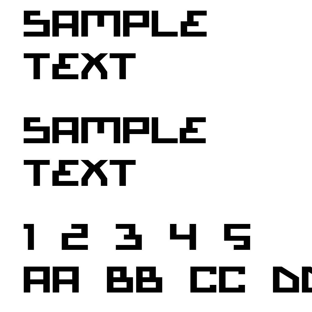 Bionic Type Expanded Bold