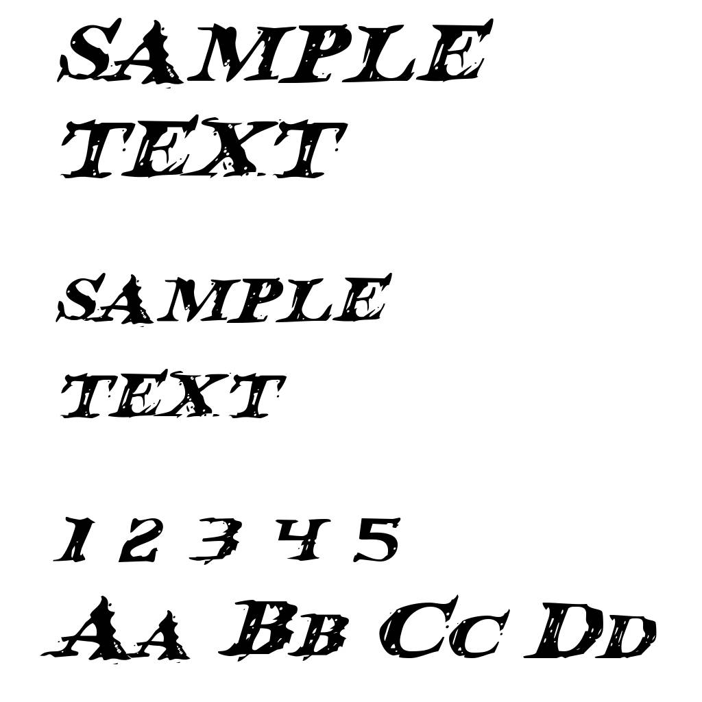 Blood Crow Expanded Italic