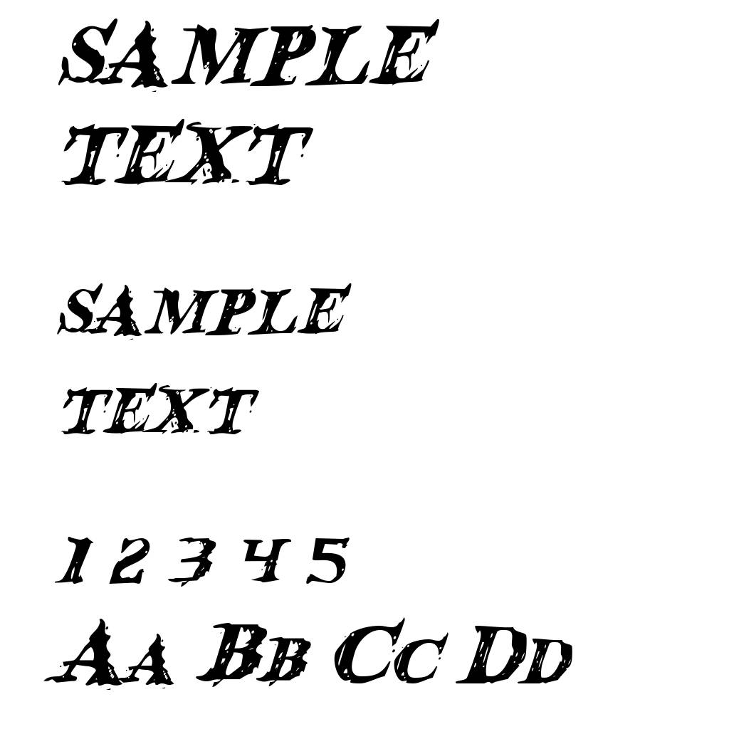 Blood Crow Italic