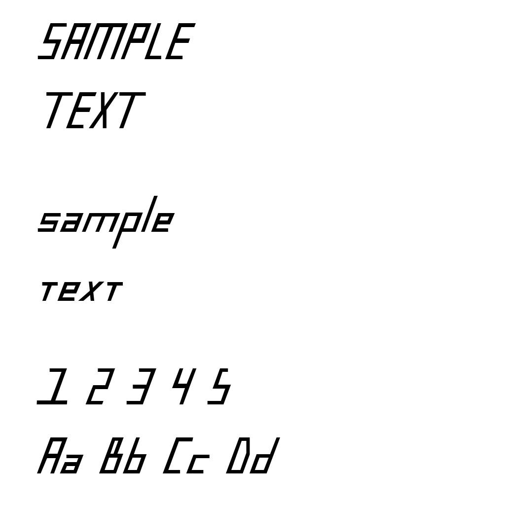 Blue July Bold Condensed