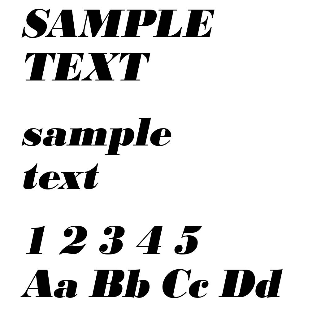 BodoniStd-Xbold-Italic