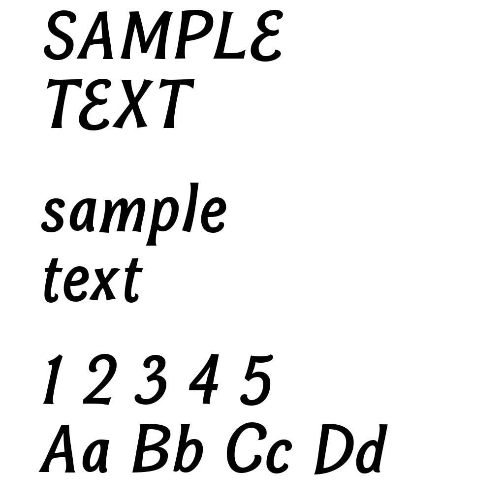 Bonobo Bold Italic