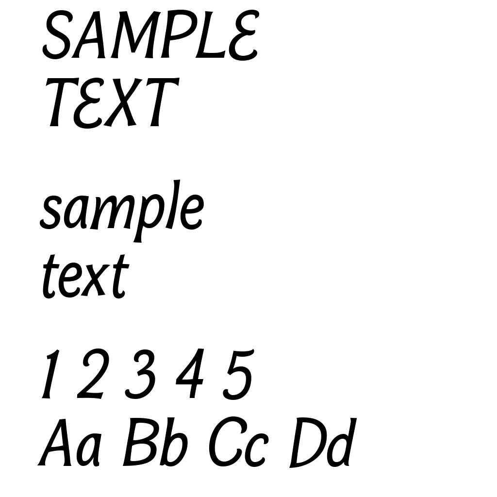 Bonobo Italic