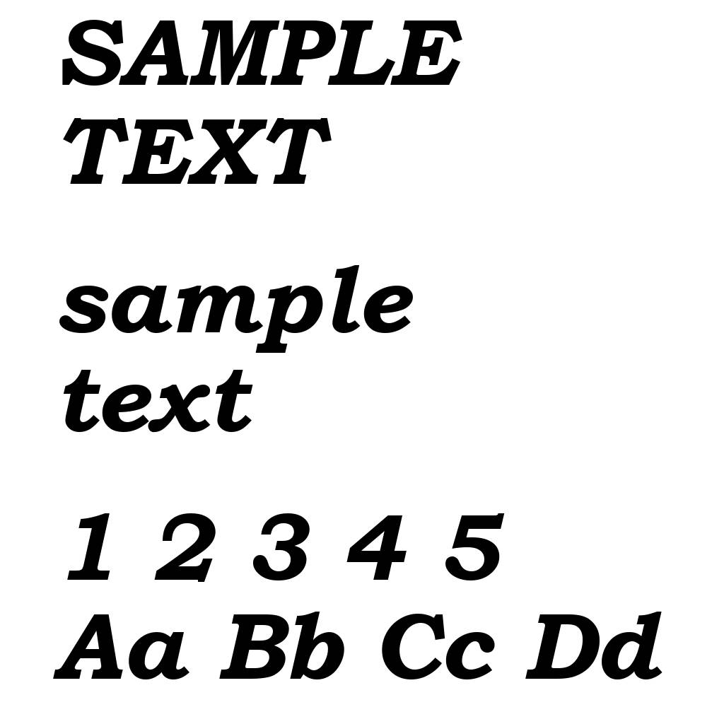 Bookman Old Style Bold Italic
