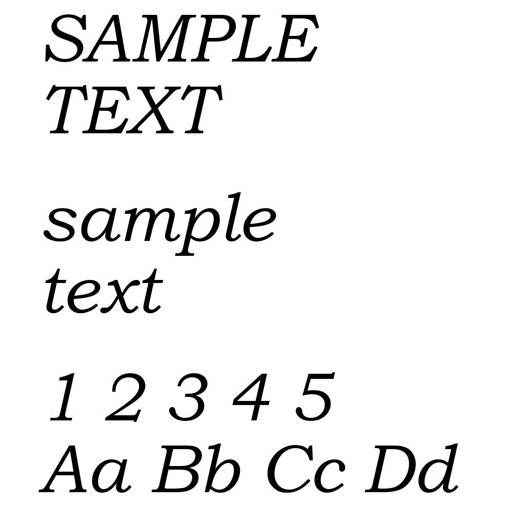 Bookman Old Style Italic