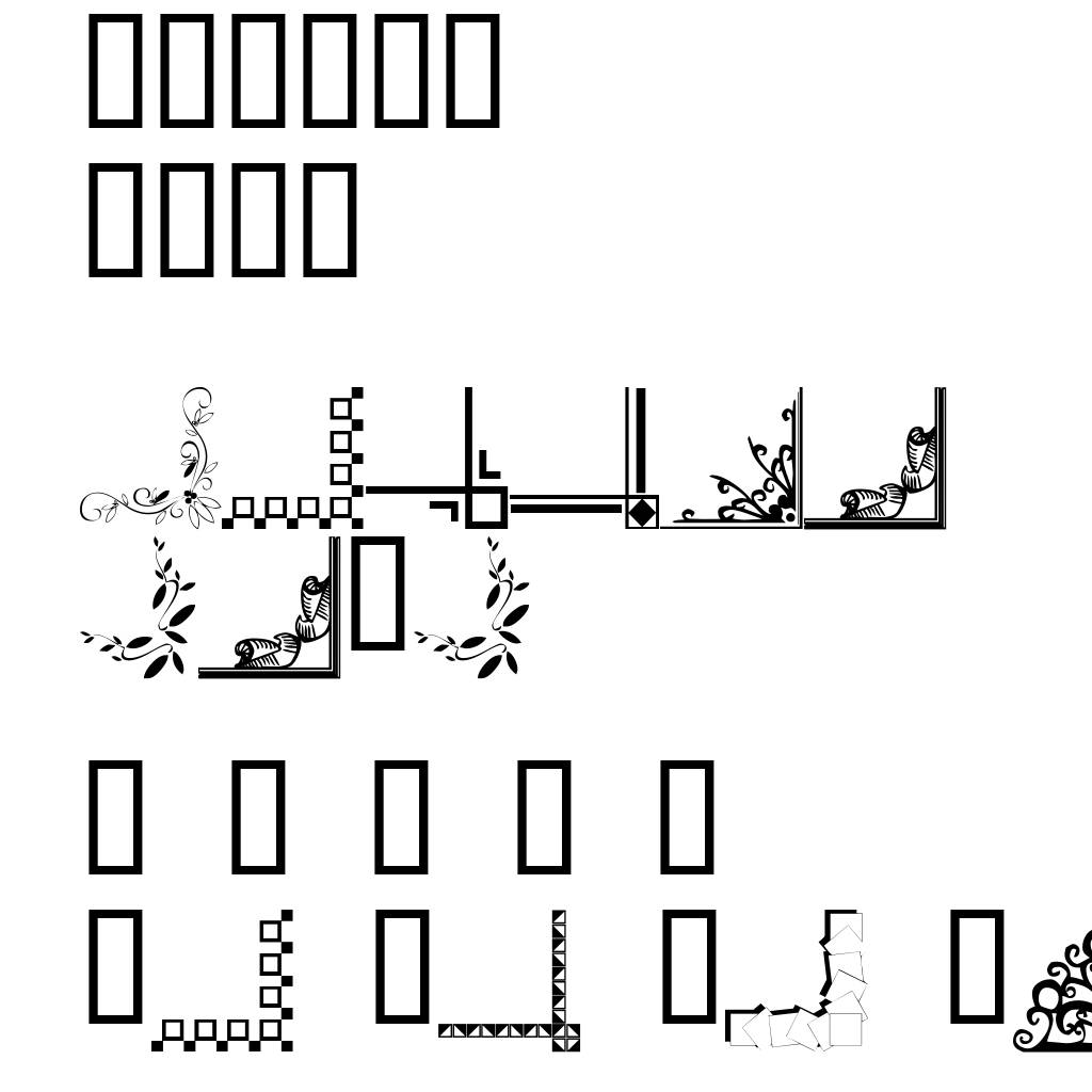 Border Corners 2