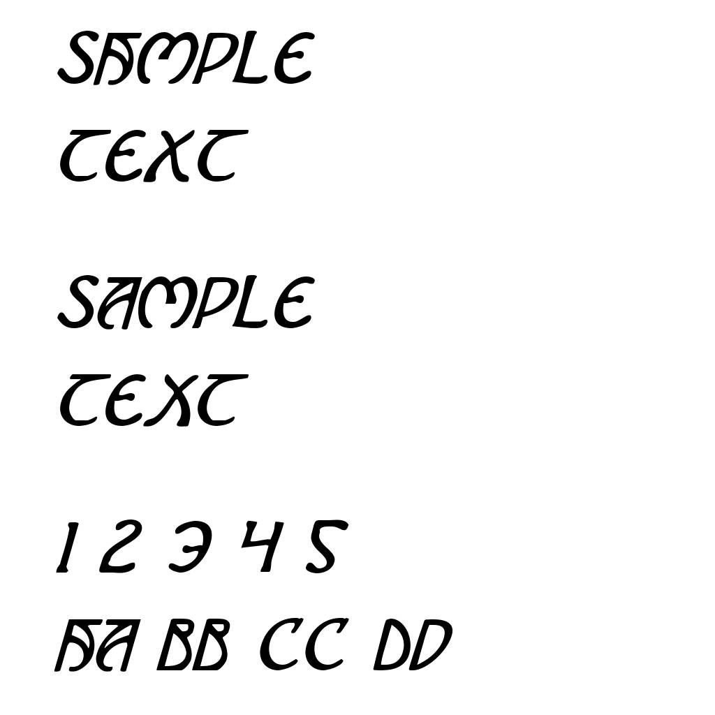 Brin Athyn Condensed Italic