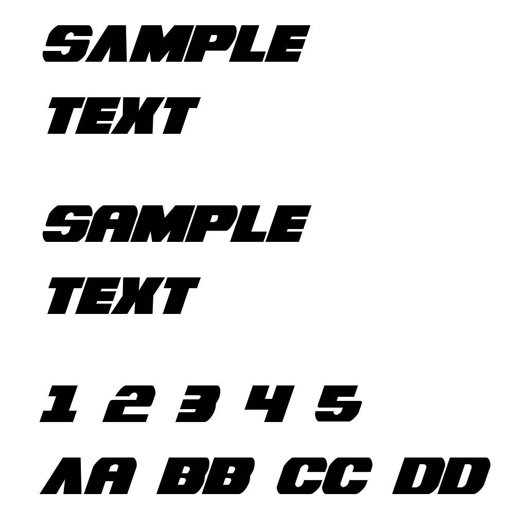 Bummer Condensed Italic