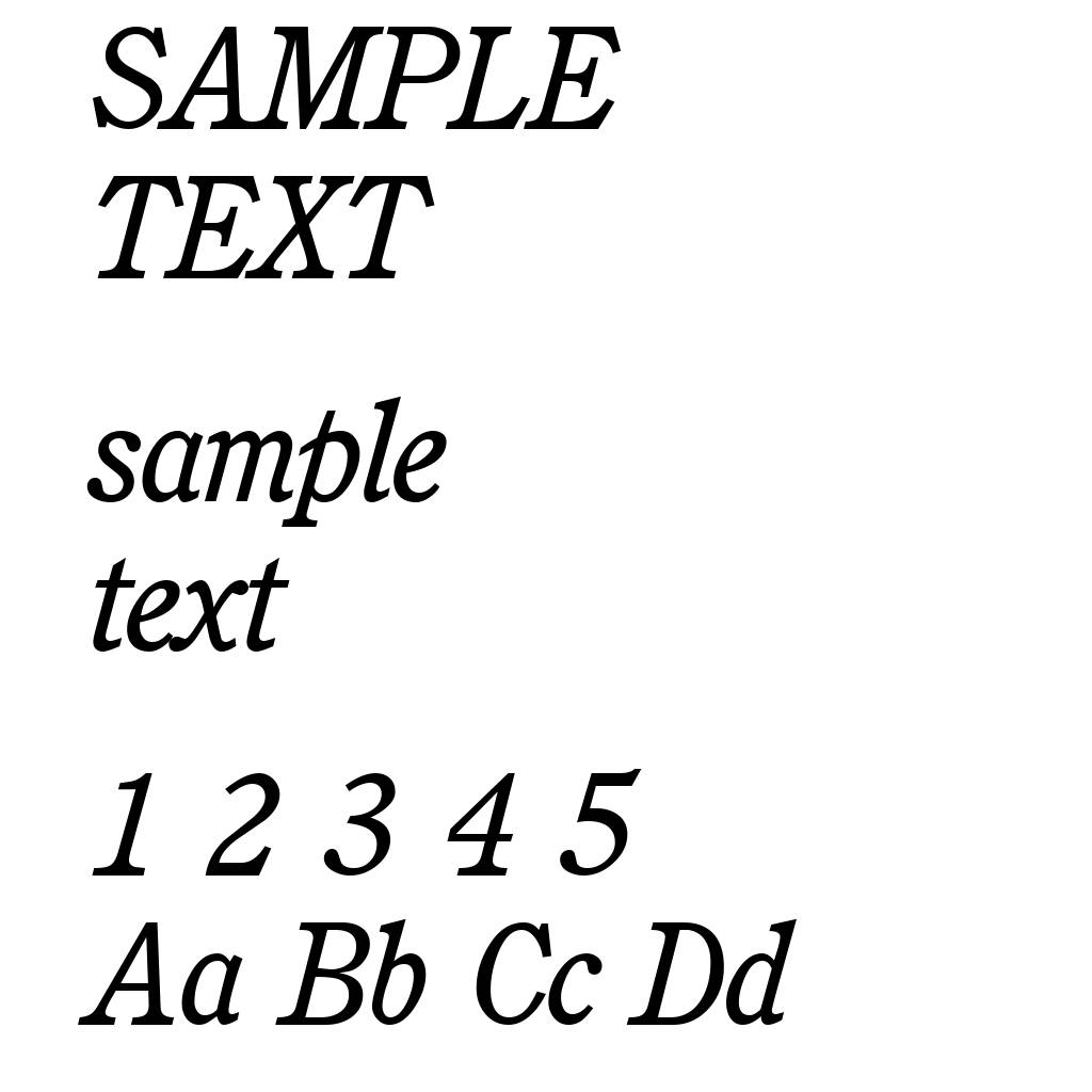 C851-Roman-Italic
