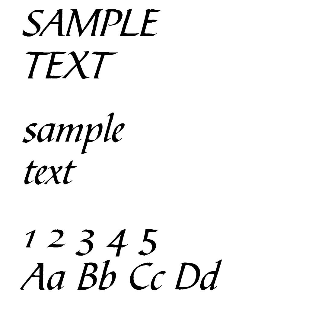 CalligraphScript-Regular