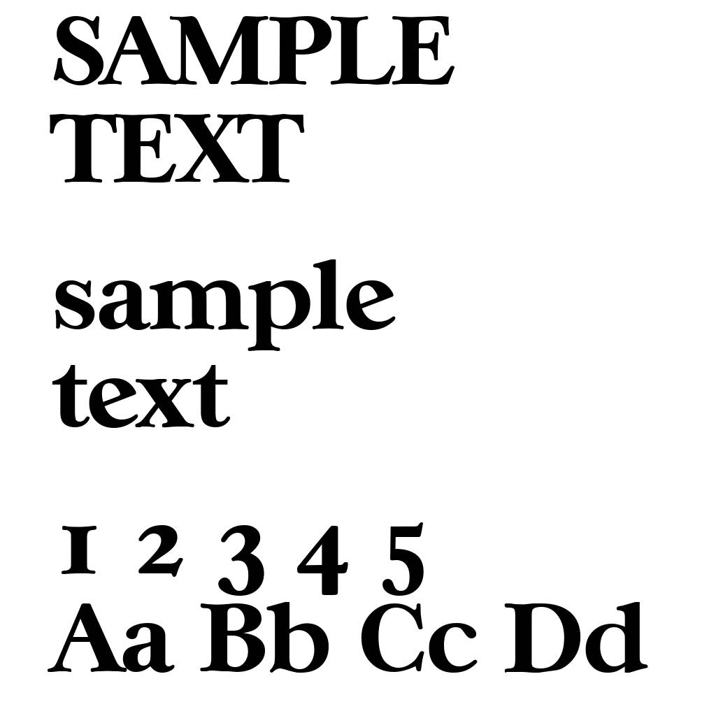 CasablancaSerial-Xbold-Regular