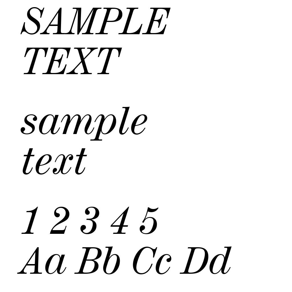 Century 725 Italic BT